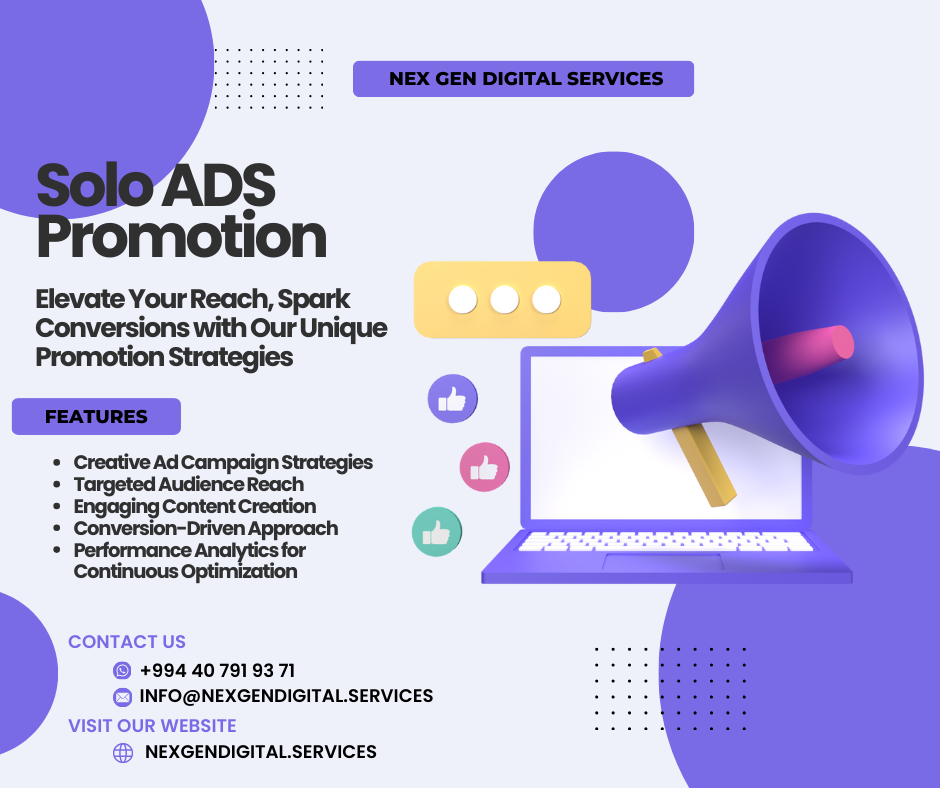 Solo ADS Promotion